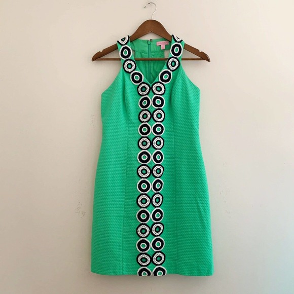 Lilly Pulitzer Dresses & Skirts - Lilly Pulitzer Trudy Shift Dress Go Go Green
